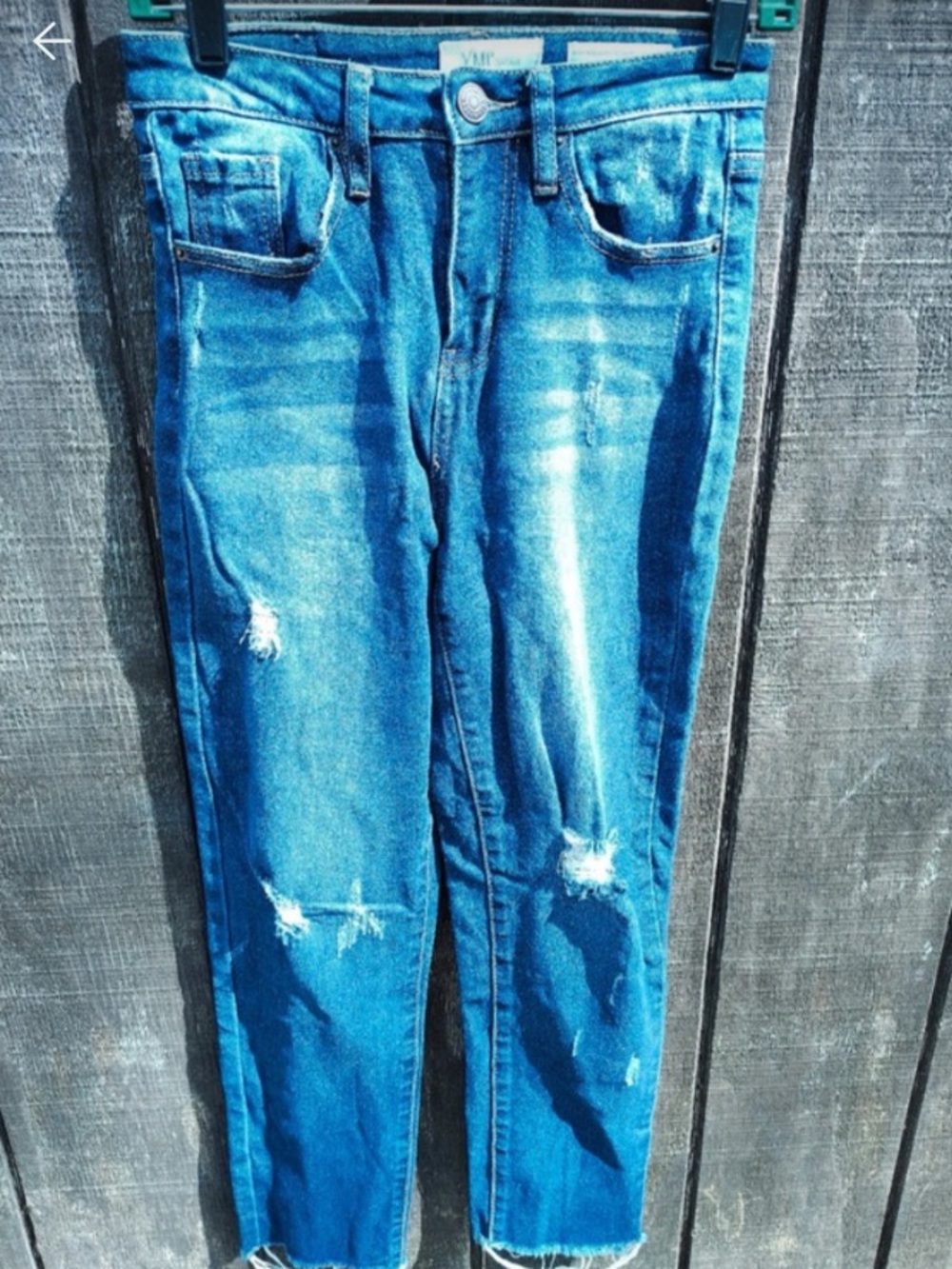 YMI Dream High Rise Ankle Straight Dream Fit Jeans